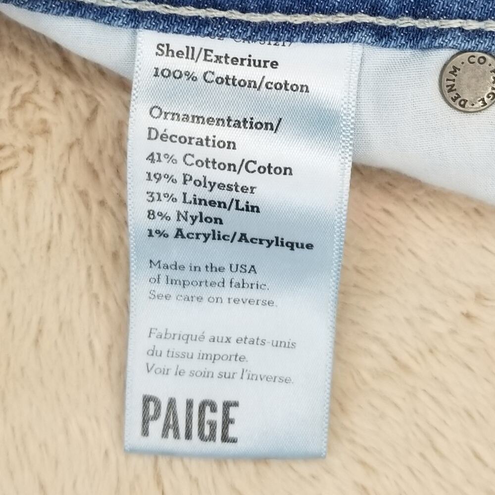Paige Echo Park Jean Shorts 25 / 0 - Picture 5 of 8